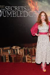 Victoria Yeates – “Fantastic Beasts: The Secrets of Dumbledore” Fan Event in NYC