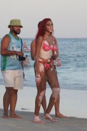 Winnie Harlow at Ipanema Beach 04/23/2022
