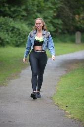 Aisleyne Horgan-Wallace - Training for for the Celeb MMA in London 05/11/2022