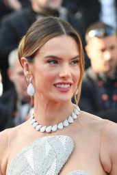 Alessandra Ambrosio -"Armageddon Time" Red Carpet at Cannes Film Festival 05/19/2022
