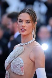 Alessandra Ambrosio -"Armageddon Time" Red Carpet at Cannes Film Festival 05/19/2022