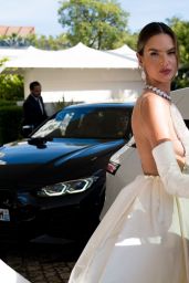 Alessandra Ambrosio at the Martinez Hotel in Cannes 05/19/2022