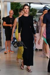 Alessandra Ambrosio - Leaves Her Hotel in Cannes 05/20/2022