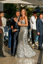 Alessandra Ambrosio - Leaving Her Hotelin Cannes 05/20/2022