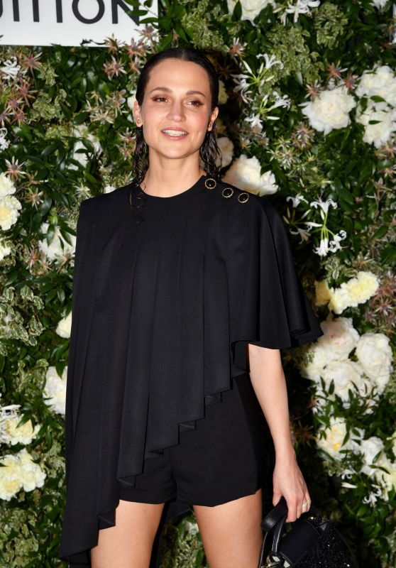 Alicia Vikander - Vanity Fair x Louis Vuitton Dinner in Cannes 05/20/2022