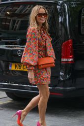 Amanda Holden in Florals at Global Radio in London 05 13 2022   - 22
