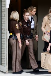 Amber Heard   Departs the Fairfax County Courthouse 05 23 2022   - 15