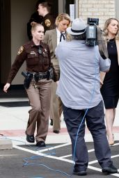 Amber Heard   Departs the Fairfax County Courthouse 05 23 2022   - 90