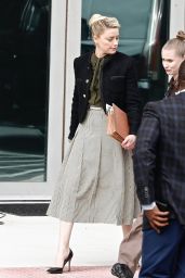 Amber Heard - Leaves the Courthouse in Fairfax 05/25/2022