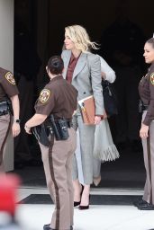 Amber Heard   Leaving the Courthouse in Fairfax 05 26 2022   - 77