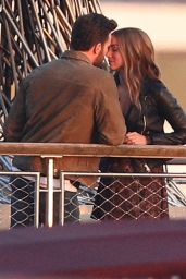 Ana De Armas and Chris Evans - "Ghosted" Set in Washington DC 05/05/2022