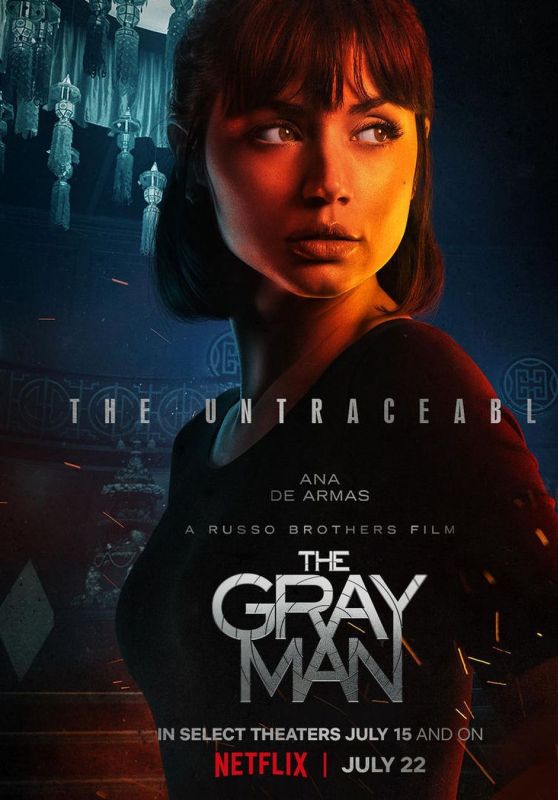 Ana De Armas - "The Gray Man" Poster