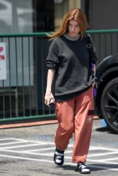 Anna Kendrick - Leaves a Hair Salon in Los Angeles 05/25/2022