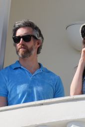 Anne Hathaway at Hotel Martinez in Cannes 05/20/2022