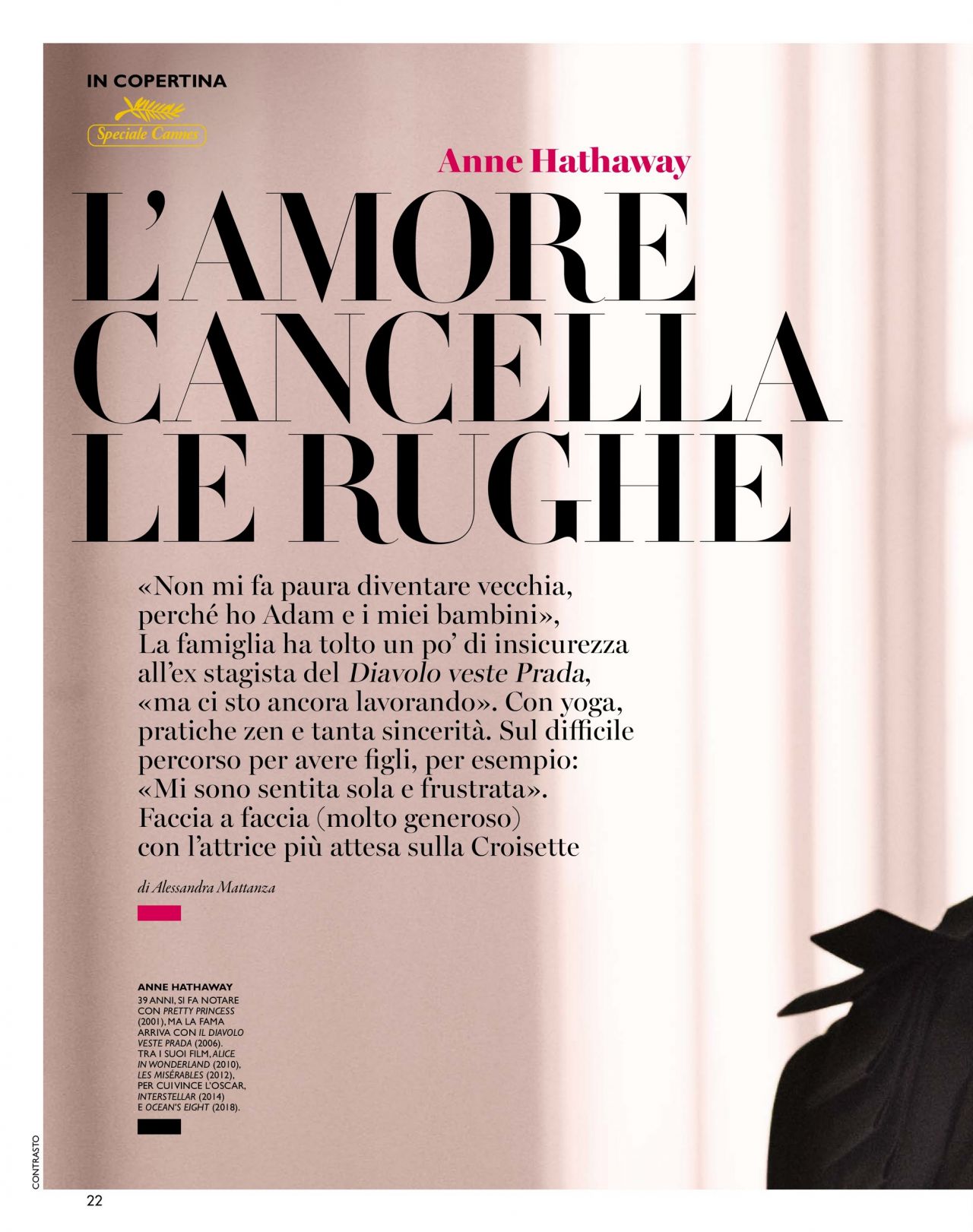 Anne Hathaway - F. Magazine 05/24/2022 Issue • CelebMafia