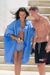 Bella Hadid at the Hotel Eden Roc in Antibes 05/29/2022
