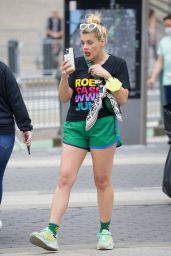 Busy Philipps at a Protest in New York 05/15/2022