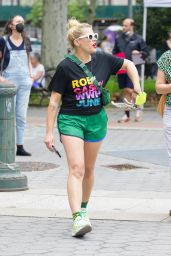 Busy Philipps at a Protest in New York 05 15 2022   - 52