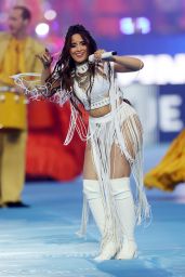 Camila Cabello - Performs in the Pre-Match Show Before the UEFA Champions League Final in Paris 05/28/2022