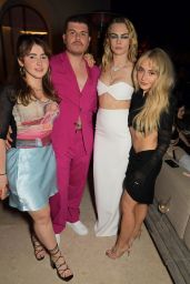 Cara Delevingne - Intimate Dinner Hosted by Mônot at Villa Bagatelle in Cannes 05/25/2022