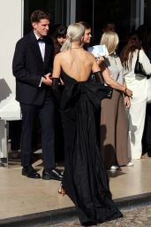 Caro Daur - Leaving Hotel Martinez in Cannes 05/25/2022