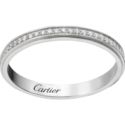 Cartier D’amour Platinum and Diamonds Wedding Ring