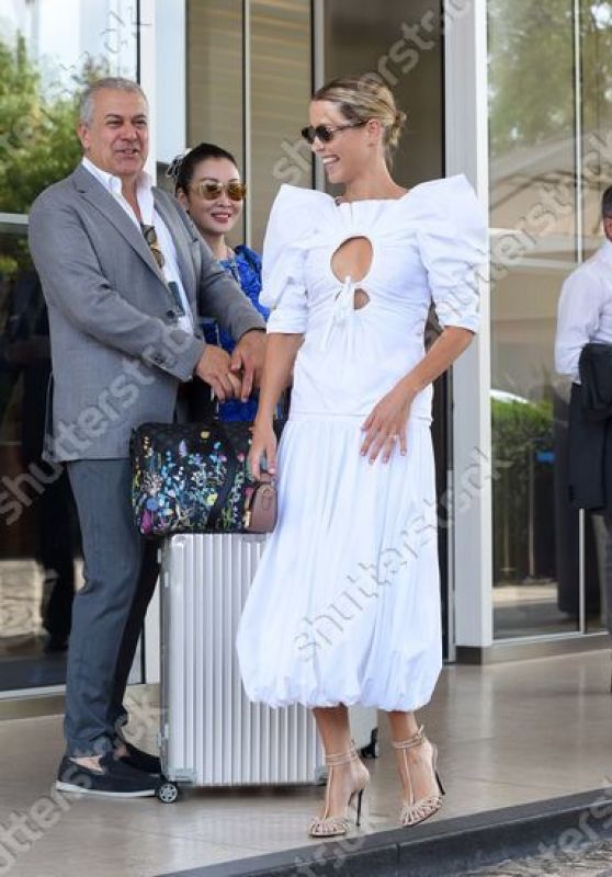 Claire Holt - Martinez Hotel in Cannes 05/22/2022