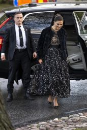 Crown Princess Victoria Arrives at the YPO Anniversary in Stockholm 05/12/2022