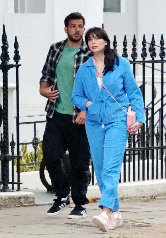 Daisy Lowe With Boyfriend Jordan Saul in North London 05/09/2022