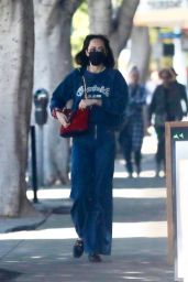 Dakota Johnson Wears Flared Denim With a Matching Sweatshirt - Santa Monica 05/10/2022