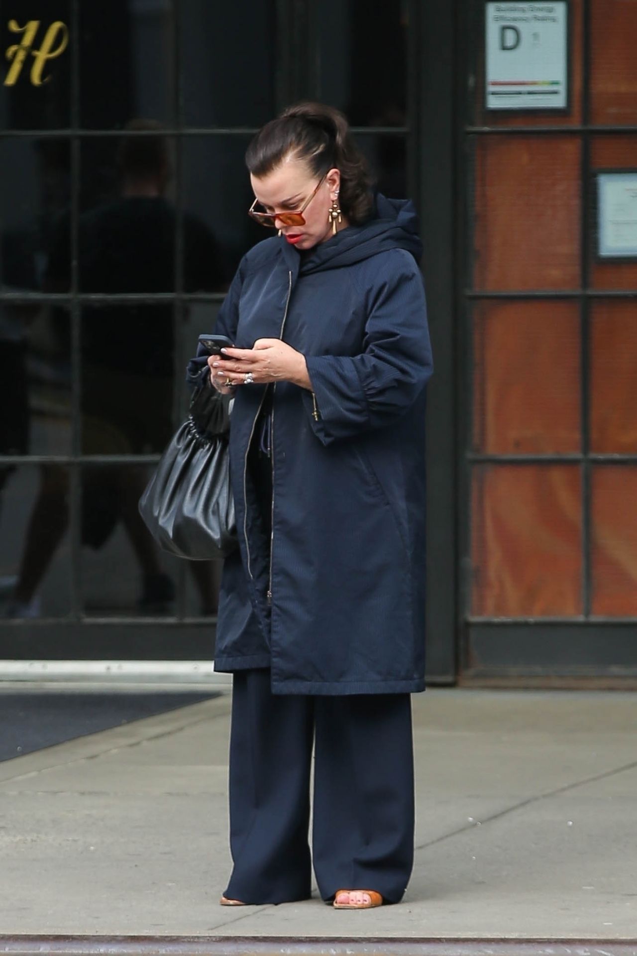 Debi Mazar in a Black Outfit - New York 05/11/2022 • CelebMafia