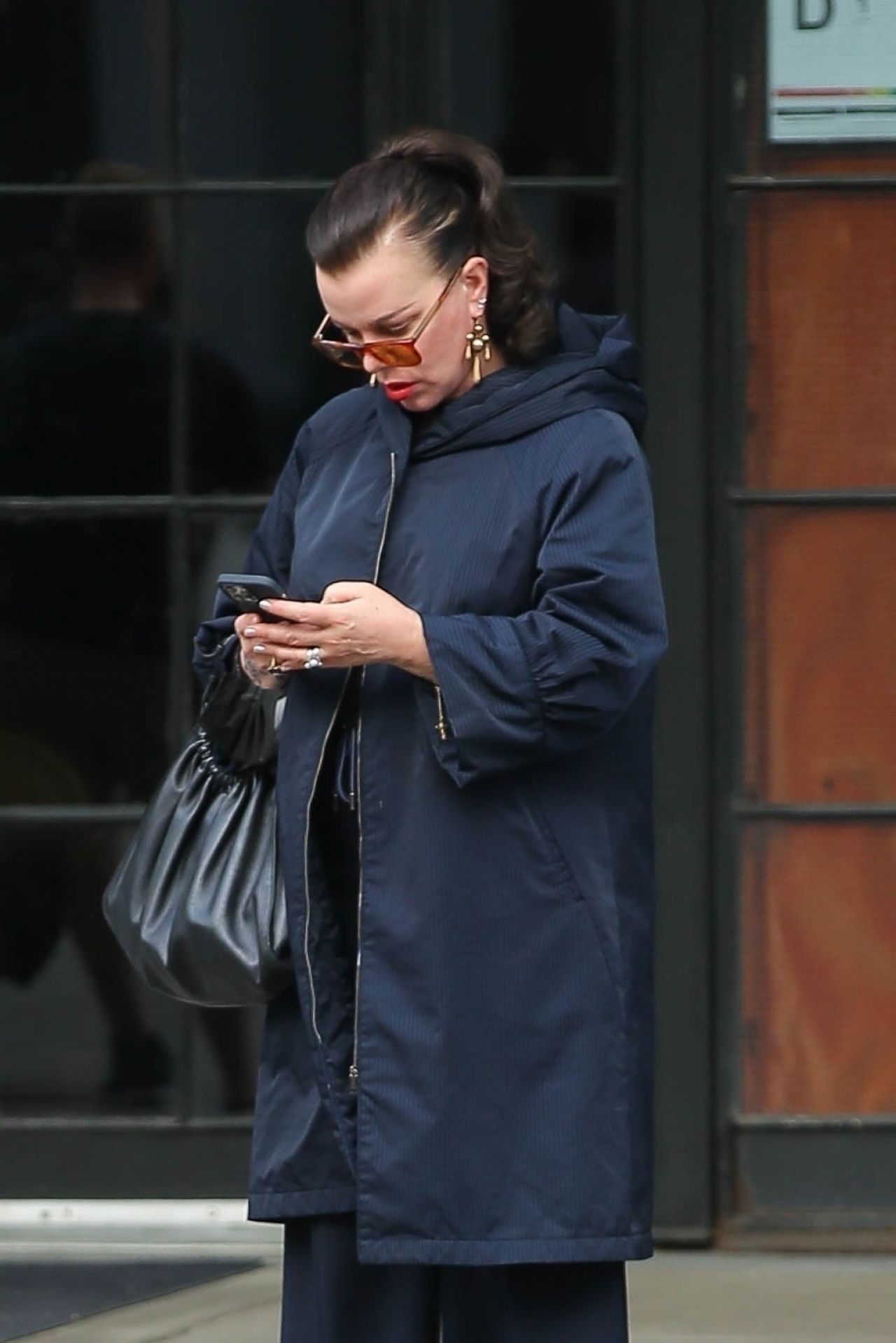 Debi Mazar in a Black Outfit - New York 05/11/2022 • CelebMafia