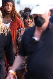 Doja Cat - Arrives to Film Music Video in West Hollywood 05/09/2022