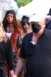 Doja Cat - Arrives to Film Music Video in West Hollywood 05/09/2022