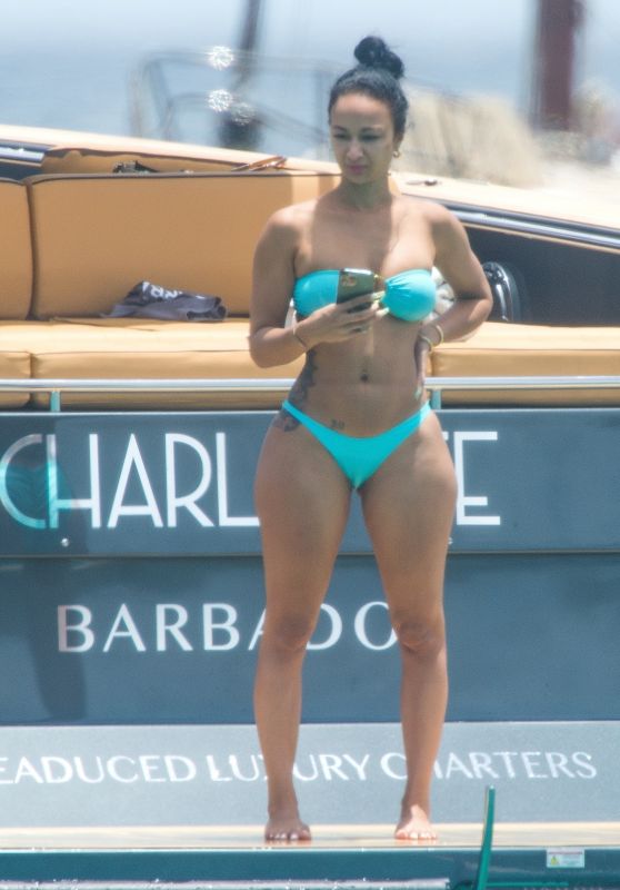 Draya Michele in a Bikini Onboard a luxury Boat in Barbados 05 29 2022   - 41