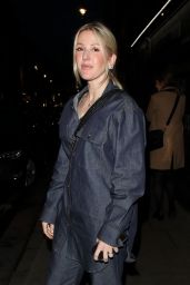 Ellie Goulding in Double Denim at London