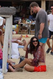Emily Ratajkowski at Club 55 Beach in Saint-Tropez 05/26/2022