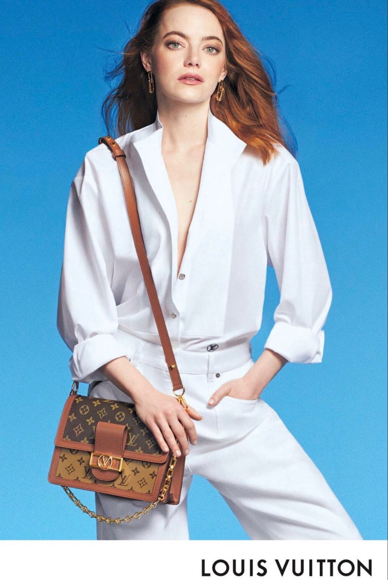 Emma Stone Louis Vuitton Ss20 Campaign, January 2020 – Star Style