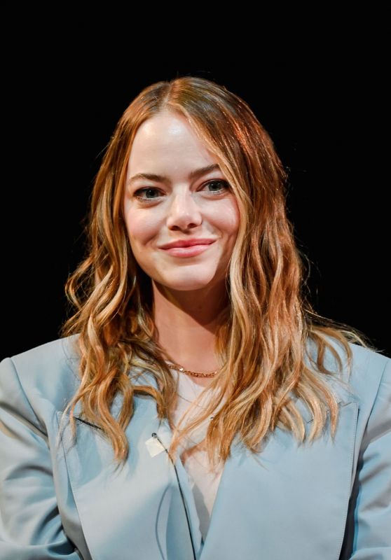Emma Stone - Press Conference After the Screening of Her New Short Film "Bleat" in Athens 05/05/2022