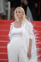 Emmanuelle Beart -“Elvis” Red Carpet at Cannes Film Festival 05/25/2022