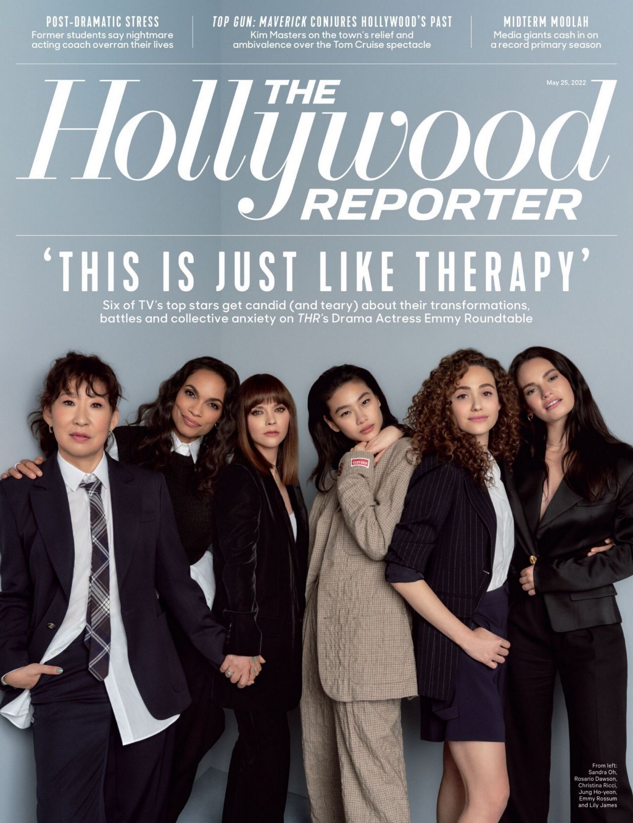Sandra Oh Emmy-rossum-sandra-oh-hoyeon-jung-and-lily-james-the-hollywood-reporter-05-25-2022-11