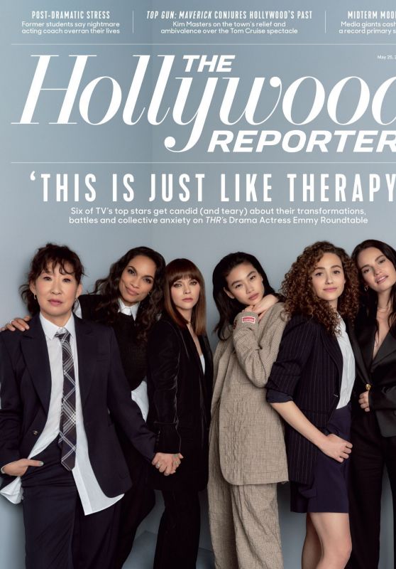 Emmy Rossum, Sandra Oh, Hoyeon Jung and Lily James - The Hollywood Reporter 05/25/2022