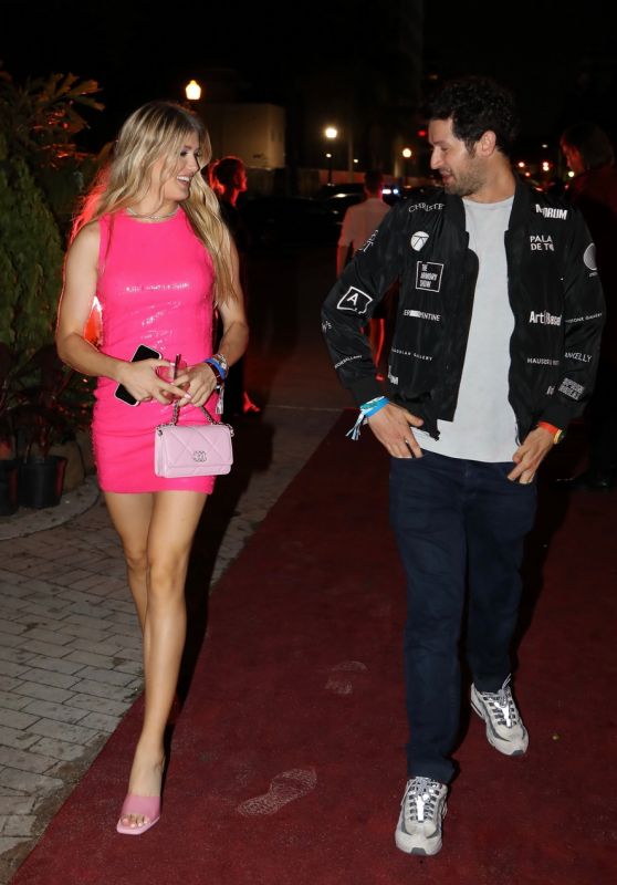 Eugenie Bouchard With Her New Boyfriend at Carbone in Miami 05/08/2022