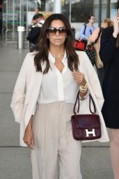 Eva Longoria – Arrives at at Nice Airport in Fance 05/15/2022