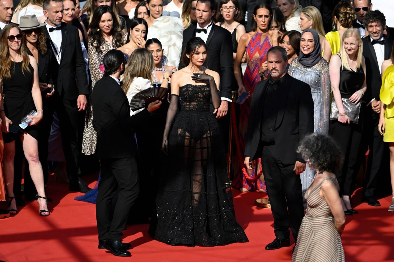 Gemma Chan - "Mother And Son (Un Petit Frere)" Red Carpet at Cannes