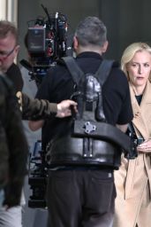 Gillian Anderson - Commercial Filming Set in London 04/30/2022