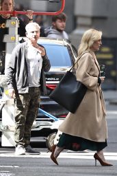 Gillian Anderson - Commercial Filming Set in London 04/30/2022