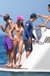 Hailey Rhode Bieber and Justin Bieber on a Boat in Cabo San Lucas 05 25 2022   - 87