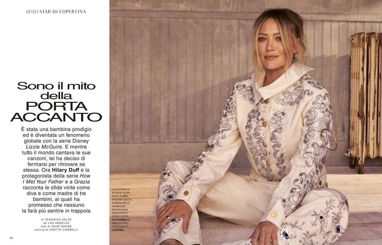 Hilary Duff - Grazia Magazine Italy 05/05/2022 Issue • CelebMafia