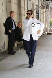 Irina Shayk - Stops by the Carlyle Hotel in New York 05/03/2022